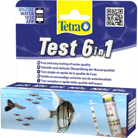 TETRA - Teste 6 em 1 - Tiras de teste rápido TETRA - Teste 6 em 1 - Tiras de teste rápido