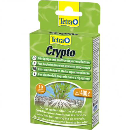 TETRA - Crypto - 10 Tbls - Compresse fertilizzanti per piante TETRA - Crypto - 10 Tbls - Compresse fertilizzanti per piante