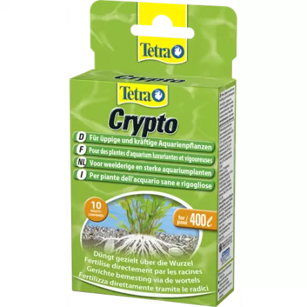 TETRA - Crypto - 10 Tbls - Engrais en comprimés pour plantes