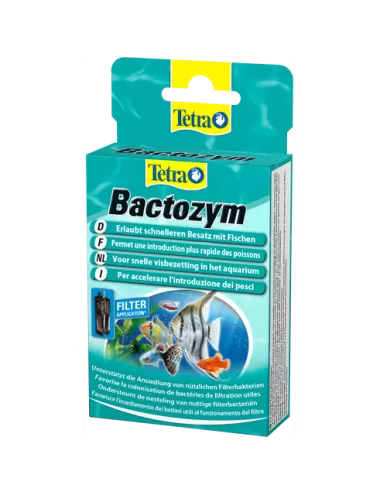 TETRA - Bactozym - 10 cápsulas - Bacterias para acuario