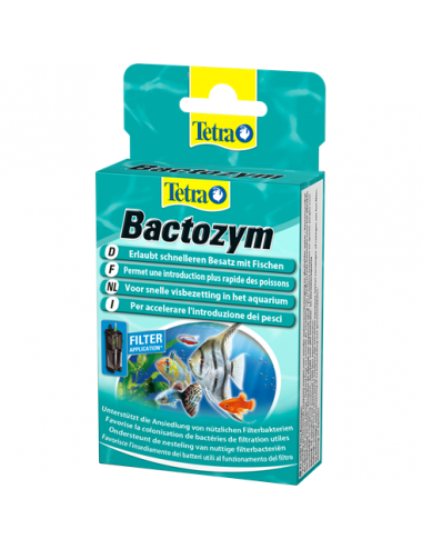 TETRA - Bactozym - 10 Kapseln - Bakterien für das Aquarium