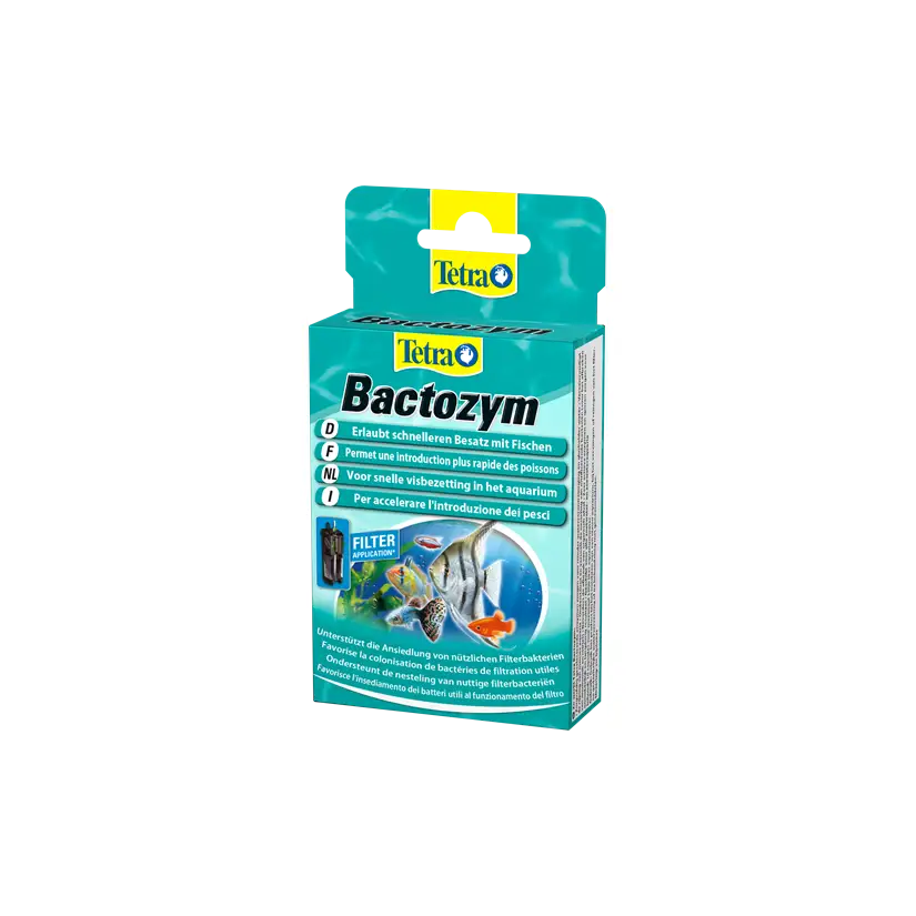 TETRA - Bactozym - 10 cápsulas - Bacterias para acuario