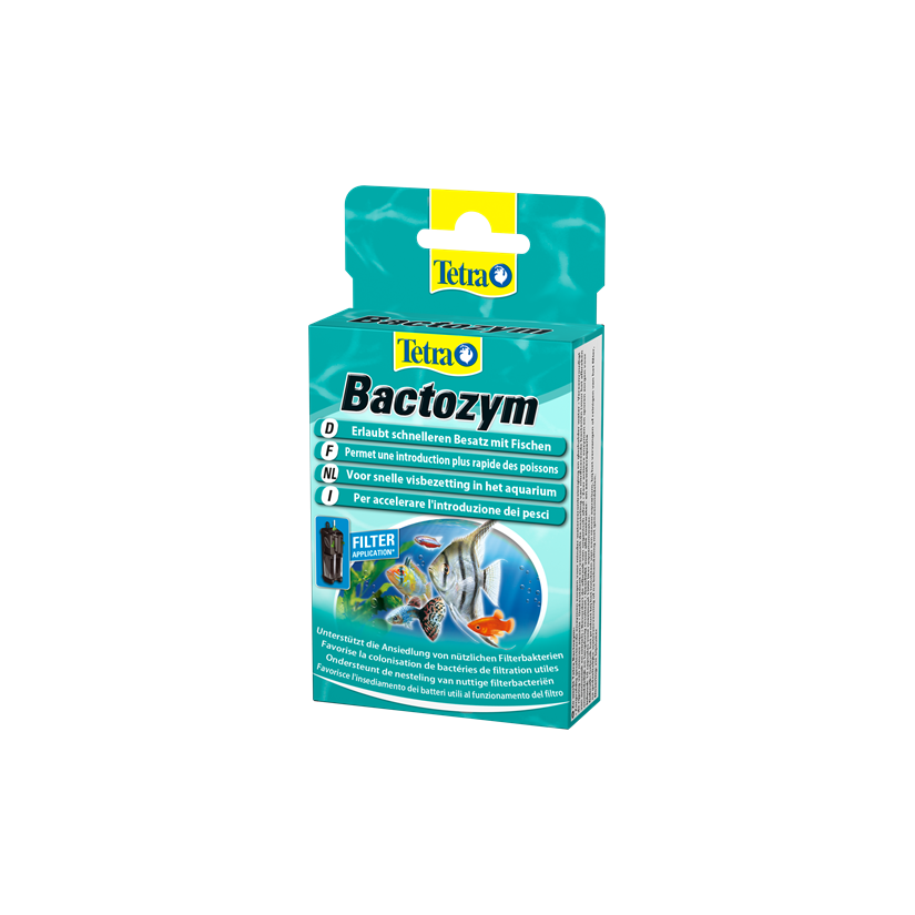 TETRA - Bactozym - ﻿10 gélules - Bactéries pour aquarium