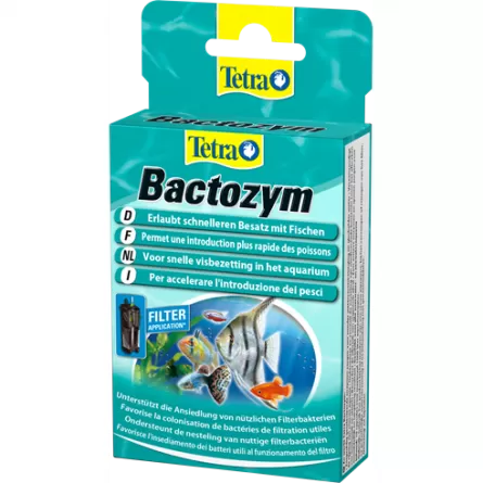 TETRA - Bactozym - 10 capsules - Bacteriën voor aquarium