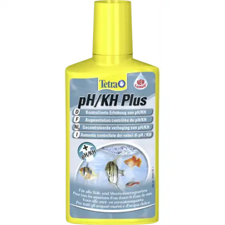 TETRA – pH/KH Plus – 250 ml – Erhöhung des pH-Werts und des Kh-Werts von Wasser TETRA – pH/KH Plus – 250 ml – Erhöhung des pH-Werts und des Kh-Werts von Wasser