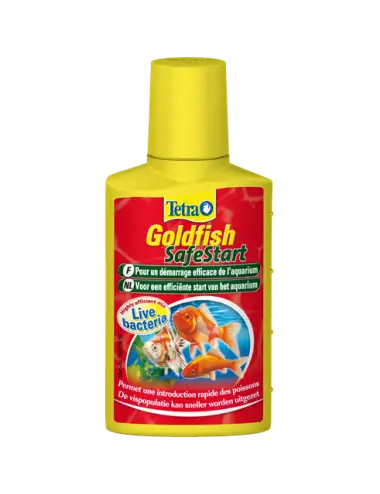 TETRA - Goldfish SafeStart - ﻿50ml - Conditionneur d'eau bactérien