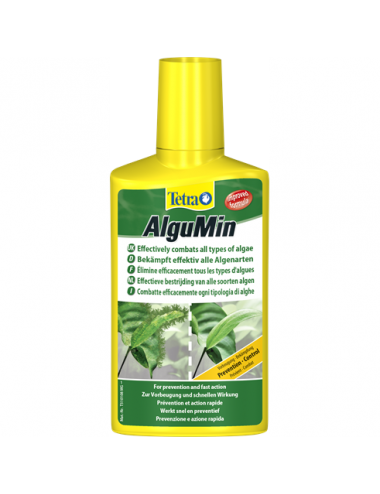 TETRA - AlguMin - ﻿250ml - Antialgas para acuario