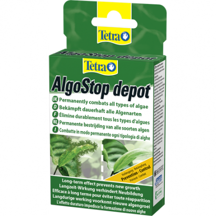 TETRA - AlgoStop depot - 12 tablets - Anti-algae for aquarium TETRA - AlgoStop depot - 12 tablets - Anti-algae for aquarium
