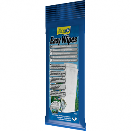 TETRA - EasyWipes - 10 pcs - Lingettes de nettoyage pour aquarium