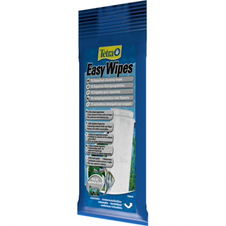 TETRA - EasyWipes - 10 Stück - Reinigungstücher für Aquarien TETRA - EasyWipes - 10 Stück - Reinigungstücher für Aquarien