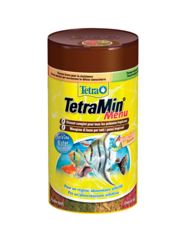 TETRA - TetraMin Menu - 100ml - Hrana za ribe v kosmičih