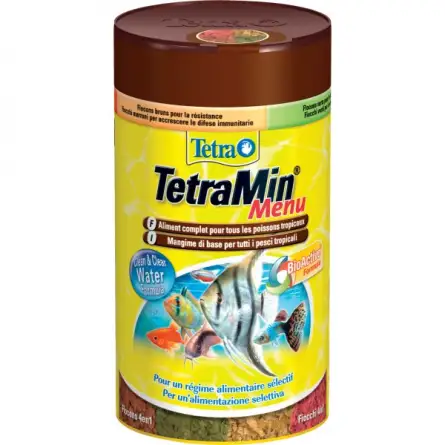 TETRA - TetraMin Menu - 100ml - Vlokkenvoer voor vissen TETRA - TetraMin Menu - 100ml - Vlokkenvoer voor vissen