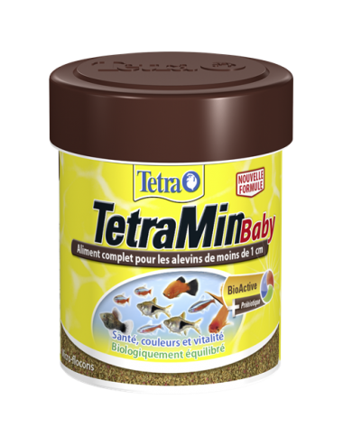 TETRA - TetraMin Baby - 66ml - alimento en polvo para alvins