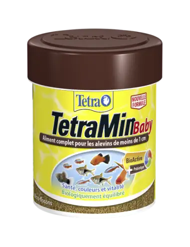 TETRA - TetraMin Baby - 66ml - alimento in polvere per alvini