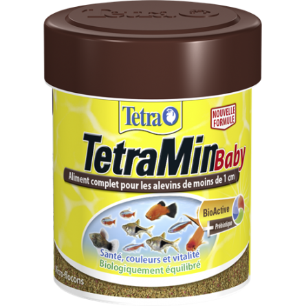 TETRA - TetraMin Baby - 66ml - alimento en polvo para alvins TETRA - TetraMin Baby - 66ml - alimento en polvo para alvins