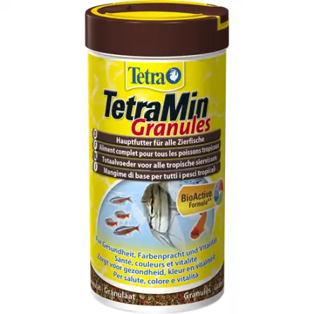TETRA - TetraMin Granules - 250ml - Aliments complets en granulés TETRA - TetraMin Granules - 250ml - Aliments complets en granulés
