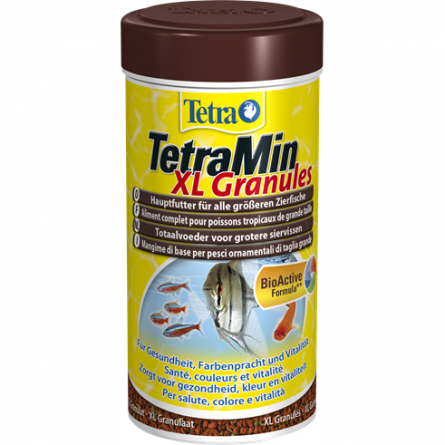 TETRA - TetraMin XL Granulat - 250 ml - Alleinfuttermittel in Granulatform TETRA - TetraMin XL Granulat - 250 ml - Alleinfuttermittel in Granulatform