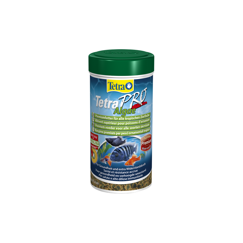 TETRA - Pro Algae - 100 ml - Hochwertiges Futter für pflanzenfressende Fische