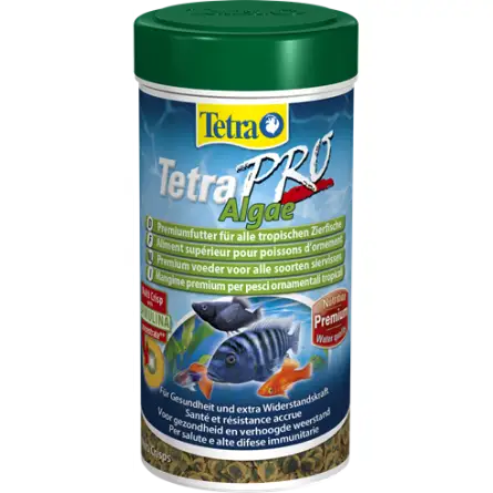 TETRA - Pro Algae - 100 ml - Hochwertiges Futter für pflanzenfressende Fische