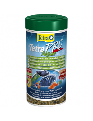 TETRA - Pro Algae - 250ml - Aliment supérieur pour poissons herbivores