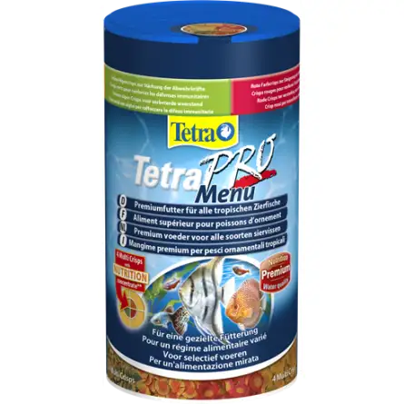 TETRA - Pro Menu - 250ml - Assortimento di cibo per pesci premium TETRA - Pro Menu - 250ml - Assortimento di cibo per pesci premium