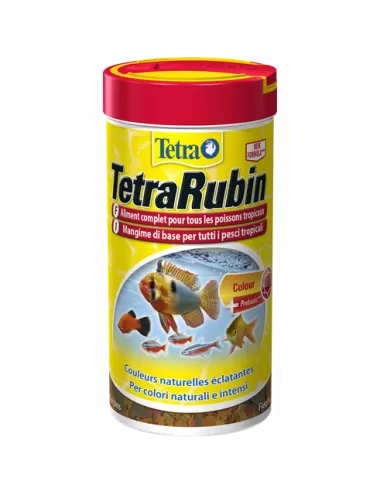 TETRA - TetraRubin - 100ml - Assortiment d'aliment supérieur pour poissons