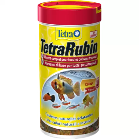 TETRA - TetraRubin - 100ml - Assortiment d'aliment supérieur pour poissons