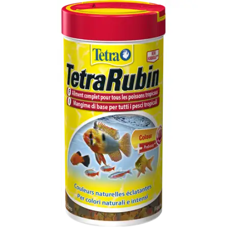 TETRA - TetraRubin - 100ml - Assortiment d'aliment supérieur pour poissons