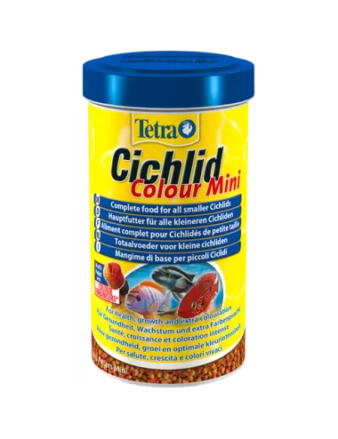 TETRA - Cichlid Color Mini - 500ml - Pellets for small cichlids