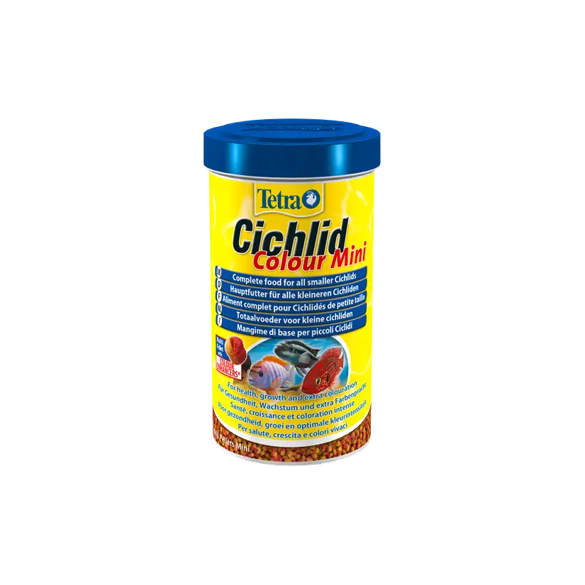 TETRA - Cichlid Color Mini - 500ml - Pellets for small cichlids