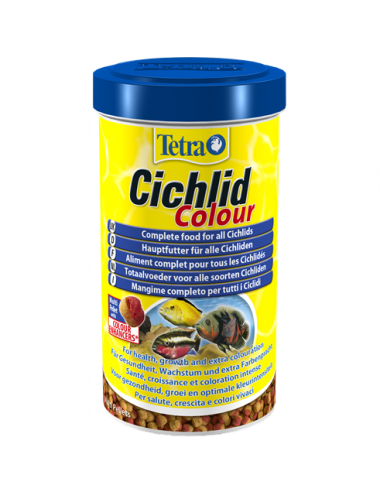 TETRA - Cichlid Colour - 500ml - Granulés pour Cichlidés