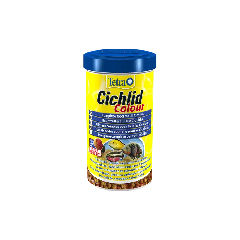 TETRA - Cichlid Colour - 500ml - Granulés pour Cichlidés
