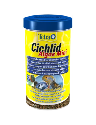 TETRA -Cichlid Algae Mini - 500ml - Granulés pour Cichlidés de petite taille