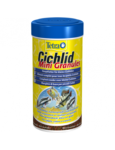 TETRA - Cichlid Mini Granules - 250ml - Granules for small cichlids