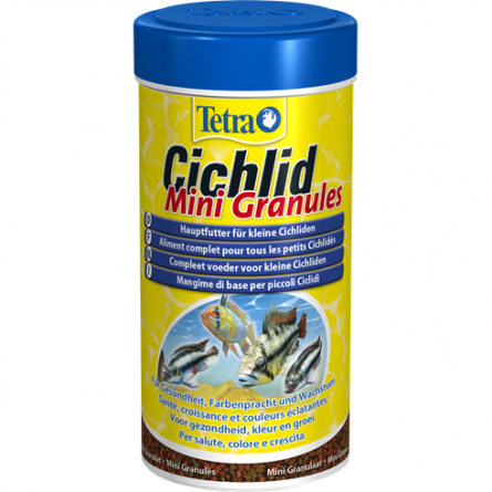 TETRA - Cichlid Mini Granules - 250ml - Granulado para pequeños cíclidos