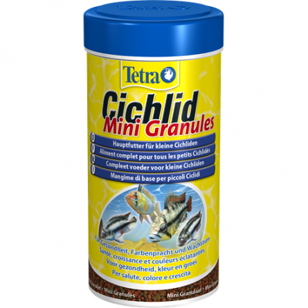 TETRA - Cichlid Mini Granules - 250ml - Granules for small cichlids