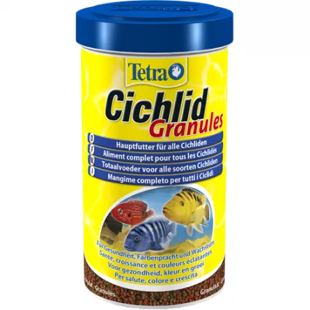 TETRA - Cichlid Granules - 500ml - Granules for Cichlids