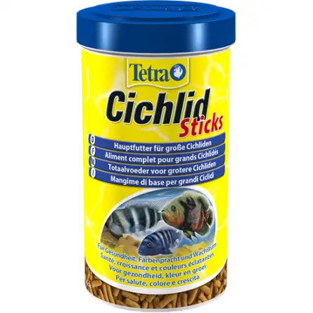 TETRA - Cichlid Sticks - 500ml - Aliment en Sticks pour Cichlidés