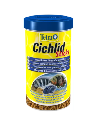 TETRA - Cichlid Sticks - 10l - Aliment en Sticks pour Cichlidés