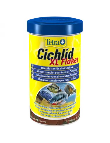 TETRA - Cichlid XL Flakes - 1l - Aliment complet pour tous les Cichlidés