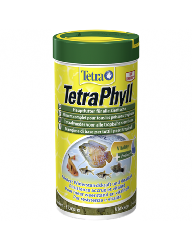 TETRA - TetraPhyll - 100ml - Alimento completo para peces herbívoros