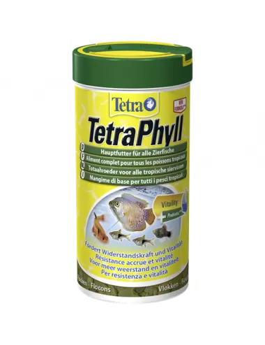 TETRA - TetraPhyll - 1l - Alimento completo per pesci erbivori