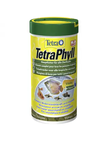 TETRA - TetraPhyll - 1l - Aliment complet pour poissons herbivores