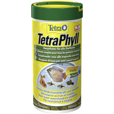 TETRA - TetraPhyll - 1l - Popolna hrana za rastlinojede ribe