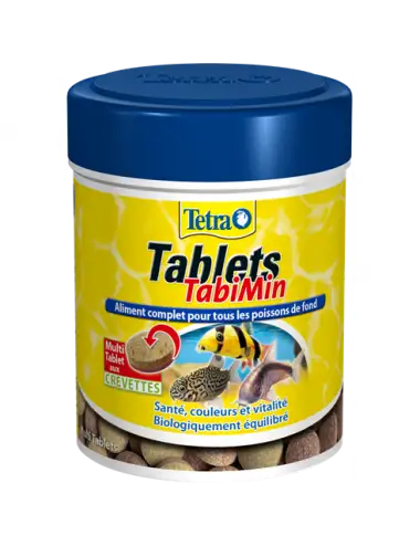 TETRA - TabiMin Tablets - 66ml - Complete food for all bottom fish