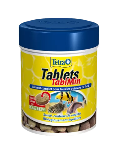 TETRA - TabiMin Tabletten - 66ml - Alleinfuttermittel für alle Grundfische
