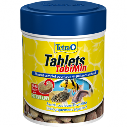 TETRA - TabiMin Tablets - 66ml - Complete food for all bottom fish TETRA - TabiMin Tablets - 66ml - Complete food for all bottom fish