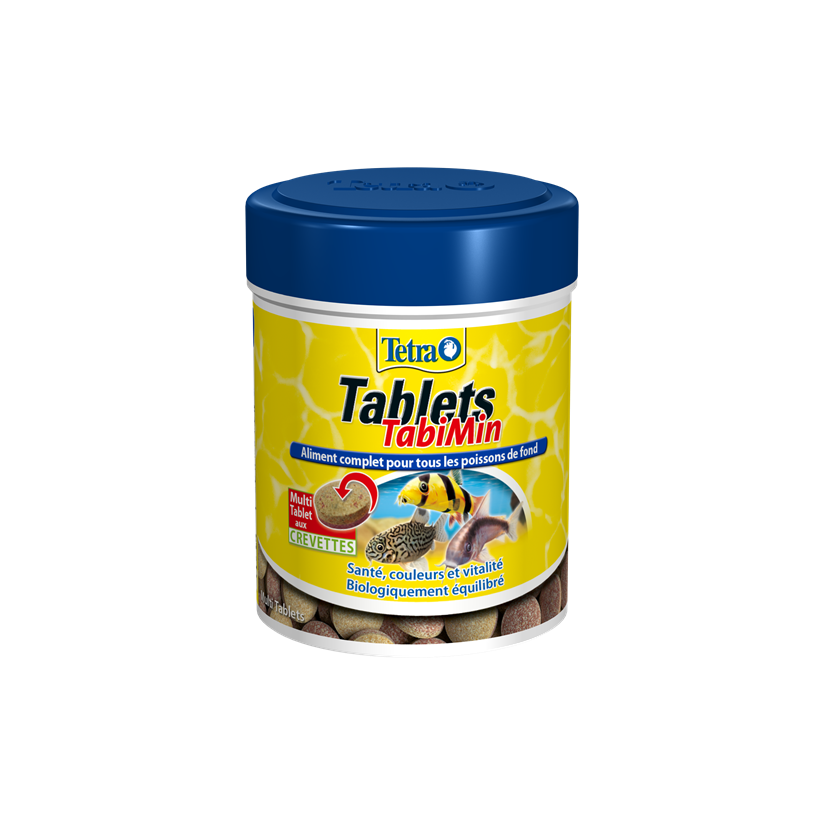 TETRA - Tablets TabiMin - 150ml - Aliment complet pour tous les poissons de fond