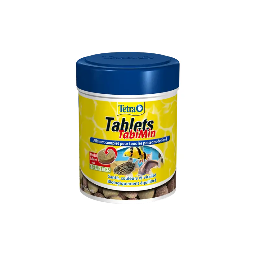 TETRA - Tablets TabiMin - 150ml - Aliment complet pour tous les poissons de fond