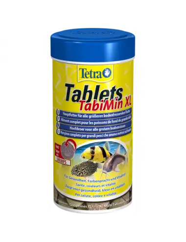 TETRA - Tablets TabiMin XL - 150ml - Aliment complet pour les grands poissons de fond